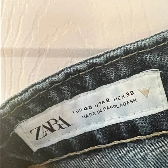 Zara Classic Blue Jeans - Picture 2 of 3